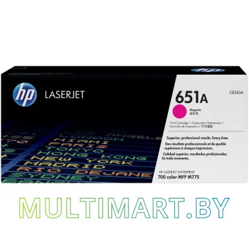 Картридж HP LaserJet 651A (CE343A)